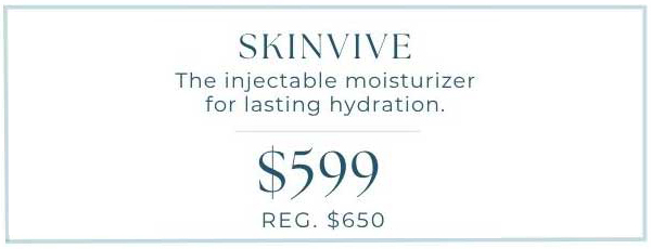 Skinvive. The Injectable Moisturizer for Lasting Hydration